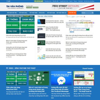 Theme wordpress tin tức - thủ thuật tin học