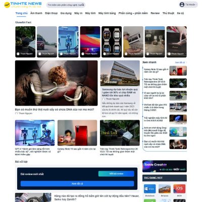 Theme wordpress tin tức giống tinh tế